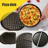 26CM Antihaft-Pizzapfanne Pizzablech Rundes Pizzabackblech Produktbild-Vorschau 3