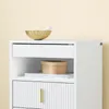 SoBuy comodino, comodino con 3 cassetti e vano Anteprima dell’immagine prodotto 4