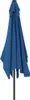 Ombrellone con palo in metallo 300x200 cm azzurro Anteprima dell’immagine prodotto 4