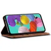 Galaxy A51 Pouzdro, Kožené Peněženkové Pouzdro s Náhled obrázku produktu 4