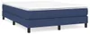 vidaXL Boxspringbettgestell Blau 140x200 cm Stoff Produktbild-Vorschau 1