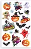 Dočasné tetování - dětské - čarodějnice - Happy Halloween - Náhled obrázku produktu 4