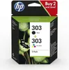 Cartucce d'inchiostro HP 303 - Confezione da 2 - Nero e Anteprima dell’immagine prodotto 1