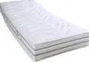 A white mattress with gray piping on a white background. Produktbild-Vorschau