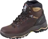 A single brown hiking boot is shown against a white background. Produktbild-Vorschau