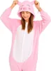 Pigiama Onesie Kigurumi Costume Travestimento Rosa Maiale Anteprima dell’immagine prodotto 5