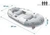 INTEX 68373NP - Schlauchboot-Set - Mariner 3 (inkl. Paddel Produktbild-Vorschau 33