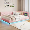 INONEFT Polsterbett Schlafsofa 140x200 cm mit Type-C und Produktbild-Vorschau 5