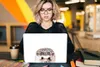 MuchoWow® Laptop Aufkleber Sticker Cover Igel - Tiere - Produktbild-Vorschau 5