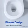 LOMAZOO LINEA Hänge-WC - Weiß - Rund Produktbild-Vorschau 6