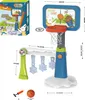 Sada Woopie 2 v 1 Basketbalová fotbalová branka + míč + Náhled obrázku produktu 3