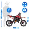 VOLTOURI Mini Cross Benzínový CR49-E | Elektrické Náhľad obrázku produktu 2