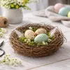 Osternest Weinreben 8 cm | Natur Deko Nest | Stroh‑ & Produktbild-Vorschau 6