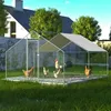 GIHAUVIA - Hühnerstall 3x4x2m Außenzaun Kleintierzaun Produktbild-Vorschau 1