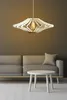Opviq, 169- 169FLH, bianco, lampadario, corpo in MDF Anteprima dell’immagine prodotto 1
