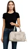 Damen-Schultertasche aus bedrucktem Wildleder mit Produktbild-Vorschau 2
