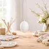 Kunststoffeier weiß 36 Stück Länge ca. 60 mm | Weiße Produktbild-Vorschau 4