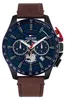 Tommy Hilfiger Chronograph Quarz Uhr Braunes mit Braunes Produktbild-Vorschau 1