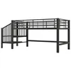 Flieks Etagenbett 90x200cm mit Treppe, Kinder Hochbett mit Produktbild-Vorschau 9