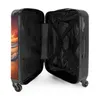 NoBoringSuitcases.com® Großer Koffer - Gewelltes Meer bei Produktbild-Vorschau 4