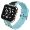 Disney Die Eiskönigin LED-Armbanduhr für Mädchen, hellblaue Produktbild-Vorschau 2