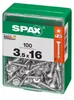 Spax Universalschrauben 3.5 x 16 mm TX 20 - 100 Stk. Produktbild-Vorschau 6