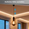 LED Akku Pendelleuchte 2-in-1 – Höhenverstellbar mit Produktbild-Vorschau 4