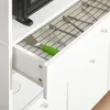 HOMCOM Meuble de micro-onde armoire cuisine meuble de Voir les images du produit 9