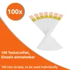 ECENCE pH Teststreifen 100 Stck, Lackmus Testpapier, Produktbild-Vorschau 2