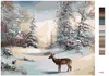 Zuty - Malen nach Zahlen - HIRSCH UND WINTERWALD (D. RUSTY Produktbild-Vorschau 3
