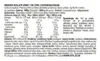 Nutritional information and ingredients list for a food supplement. Produktbild-Vorschau