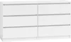 Roe Furniture | Kommode - 6 Schubladen - 120 cm - Weiß matt Produktbild-Vorschau 3
