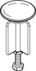 A black and white illustration of a plumbing part. Podgląd zdjęcia produktu