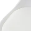 A close-up of a white chair seat and back. Anteprima dell’immagine prodotto