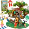 Jouet créatif de cabane dans les arbres pour enfants Voir les images du produit 1