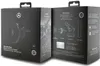 Two sides of a black product box for a Mercedes-Benz magnetic wireless car charger. Produktbild-Vorschau