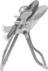 Dětská jídelní židlička 2v1 SMART New Baby grey Náhled obrázku produktu 10