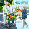 KESSER® Rollator Aluminium faltbar, höhenverstellbar & bis Produktbild-Vorschau 7