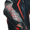 Dainese Audax D-Zip 1-częściowy kombinezon skórzany czarny Podgląd zdjęcia produktu 4