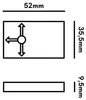kalb | Interrupteur à effleurement LED dimmable invisible Voir les images du produit 6