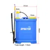 Pulvérisateur à pression avec lance 16L pulvérisateur à dos Voir les images du produit 3