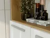 Szafka Łazienkowa NEL 1K DK Regał Słupek z Koszem Na Pranie Podgląd zdjęcia produktu 5