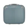 A blue travel cosmetic bag is shown against a white background. Anteprima dell’immagine prodotto