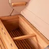 Strandkorb-Set - bene living - Königssee 3-Sitzer Teak - PE Produktbild-Vorschau 22