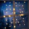 Lichterkette Sternenvorhang LED warmweiß Lichtervorhang Produktbild-Vorschau 2