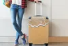 MuchoWow® Koffer Handgepäck Trolley Rollkoffer Kleine Produktbild-Vorschau 5