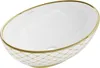 Mexen Elza Aufsatzwaschbecken 40 x 33 cm, Weiß/gold Produktbild-Vorschau 1