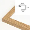 Cornice FRAMAI® 50x70 cm in rovere e MDF, cornice ecologica Anteprima dell’immagine prodotto 5