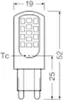 OSRAM LED pen 4.2W G9 470lm 4,000K clair Voir les images du produit 4