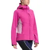 Damen Hybridjacke in Pink von La Sportiva; Modell Alpine Guide Windstopper; mit Kapuze und Reißverschlusstaschen. Produktbild-Vorschau